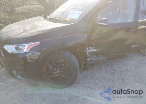 2018 Chevrolet Traverse Premier from USA, damaged, VIN 1GNERKKW3JJ197662